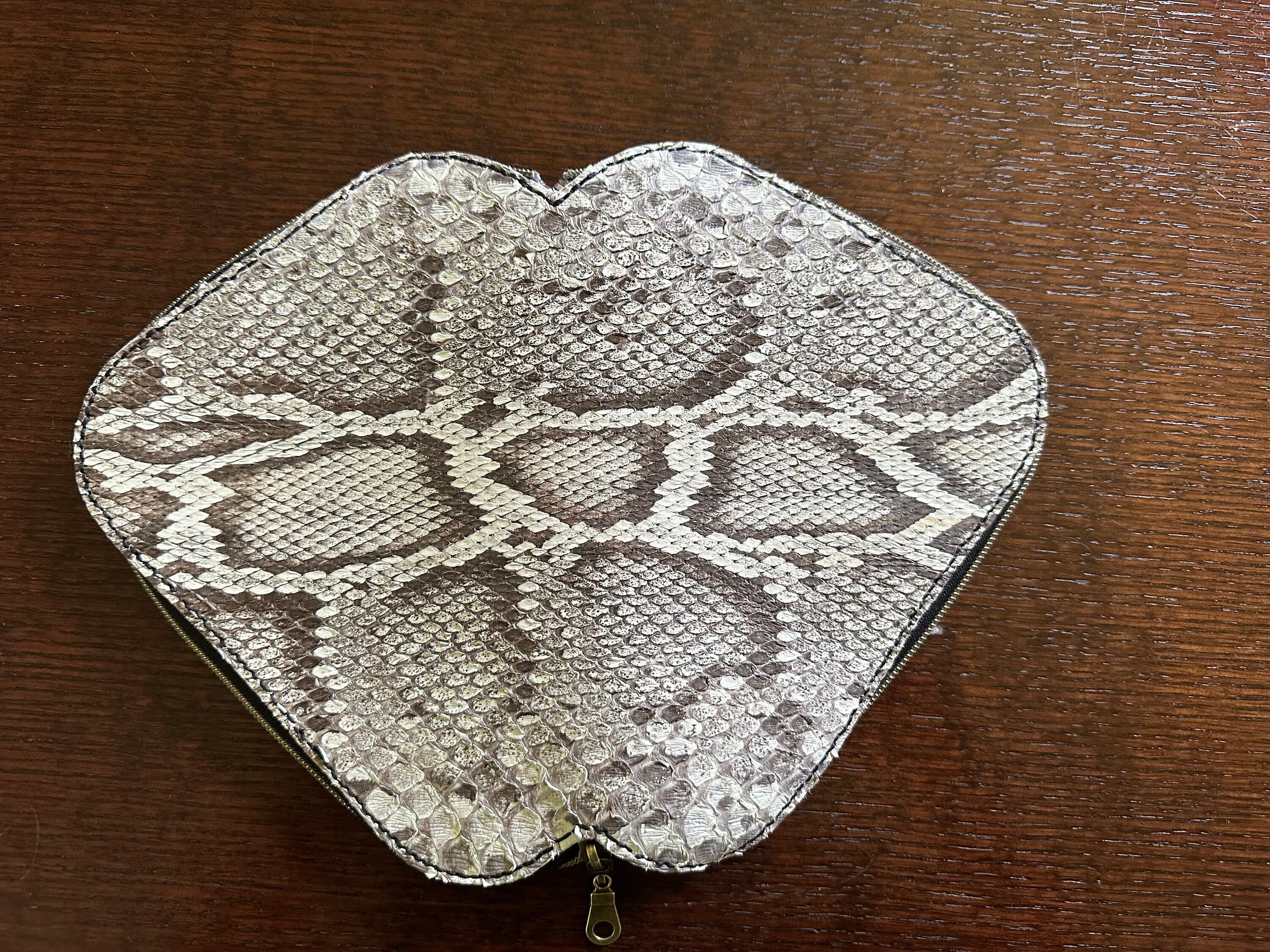 Tanned Python Gun Case