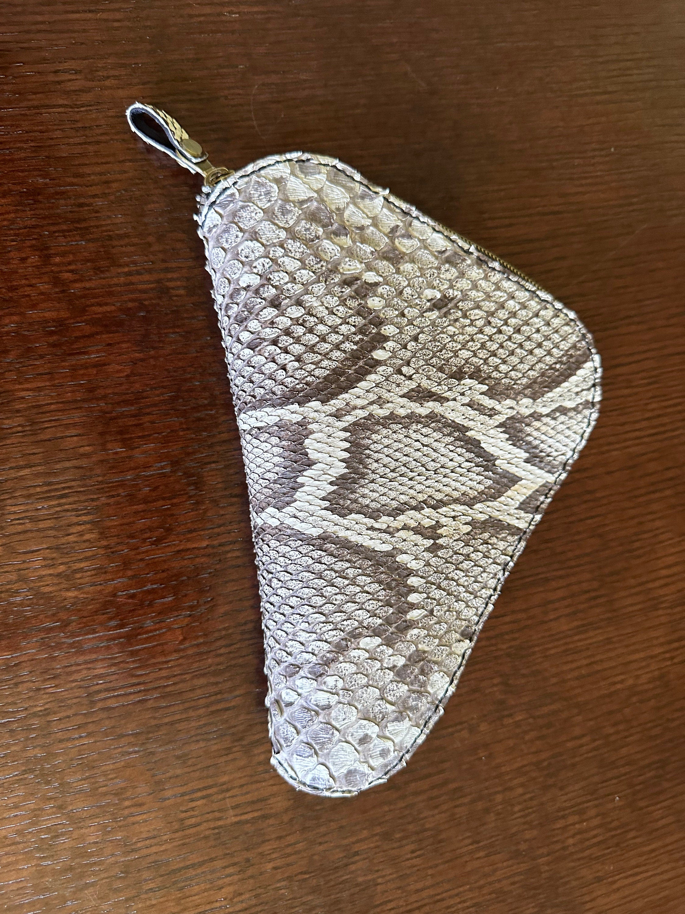 Tanned Python Gun Case