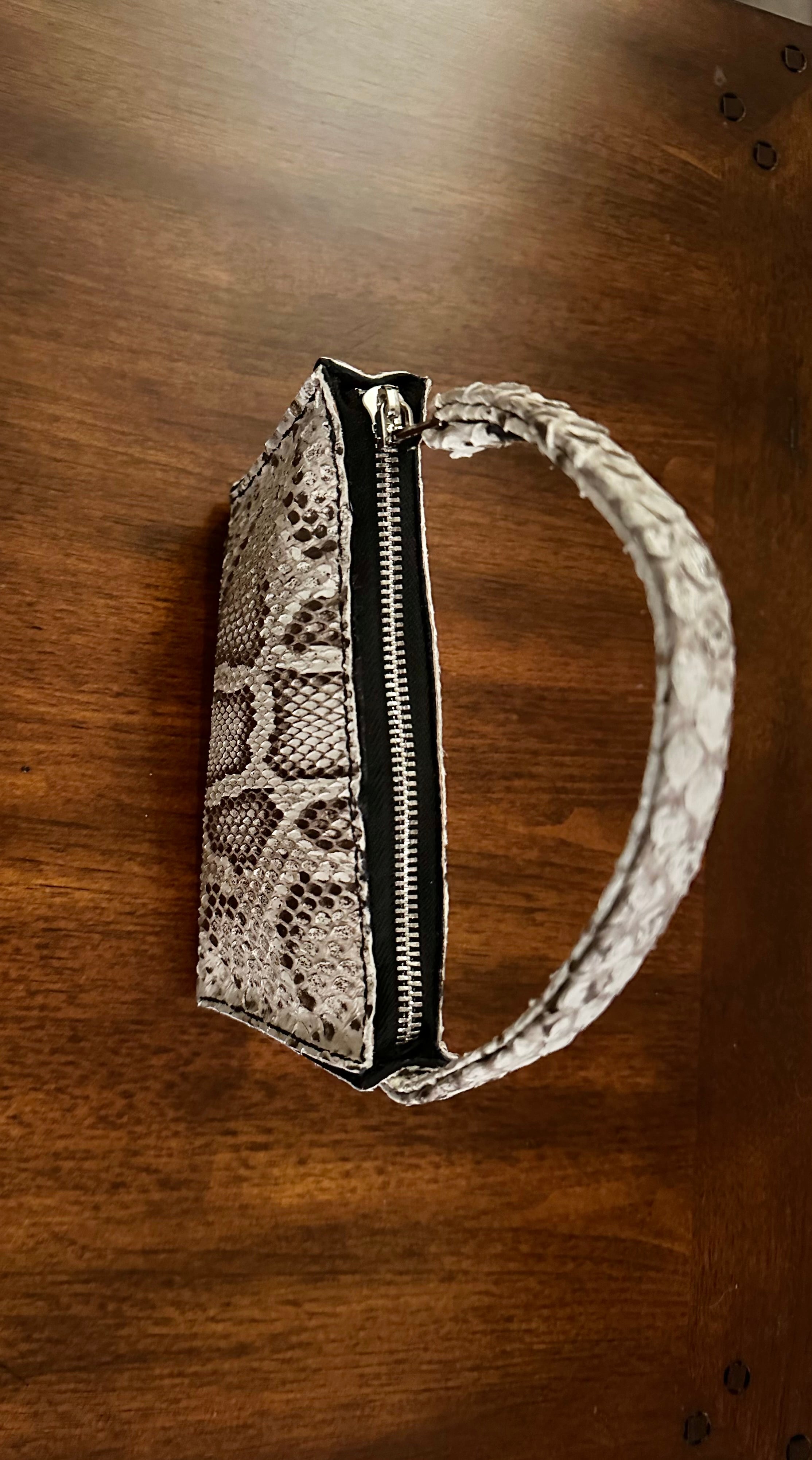 Python Purse w/wrist strap