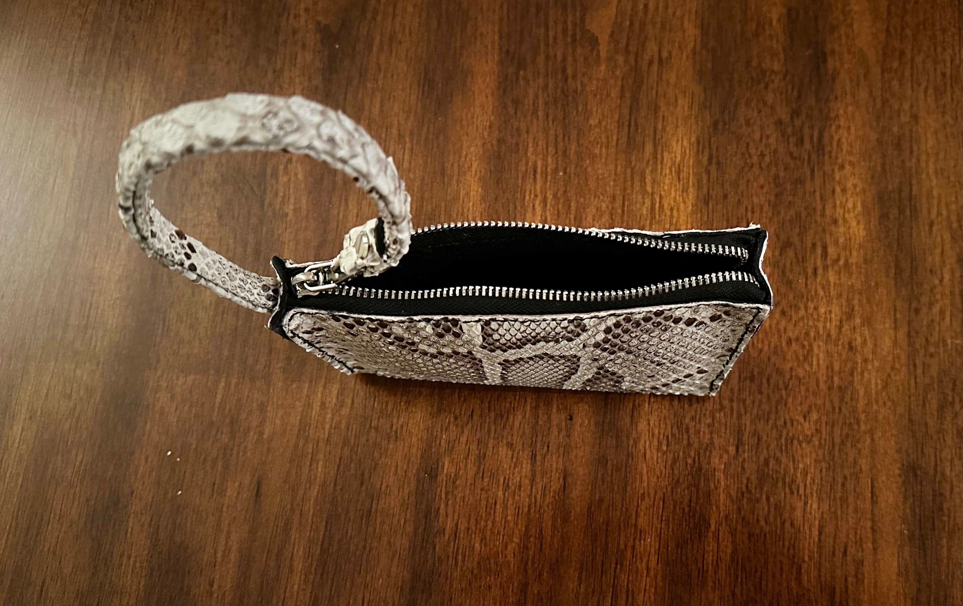Python Purse w/wrist strap