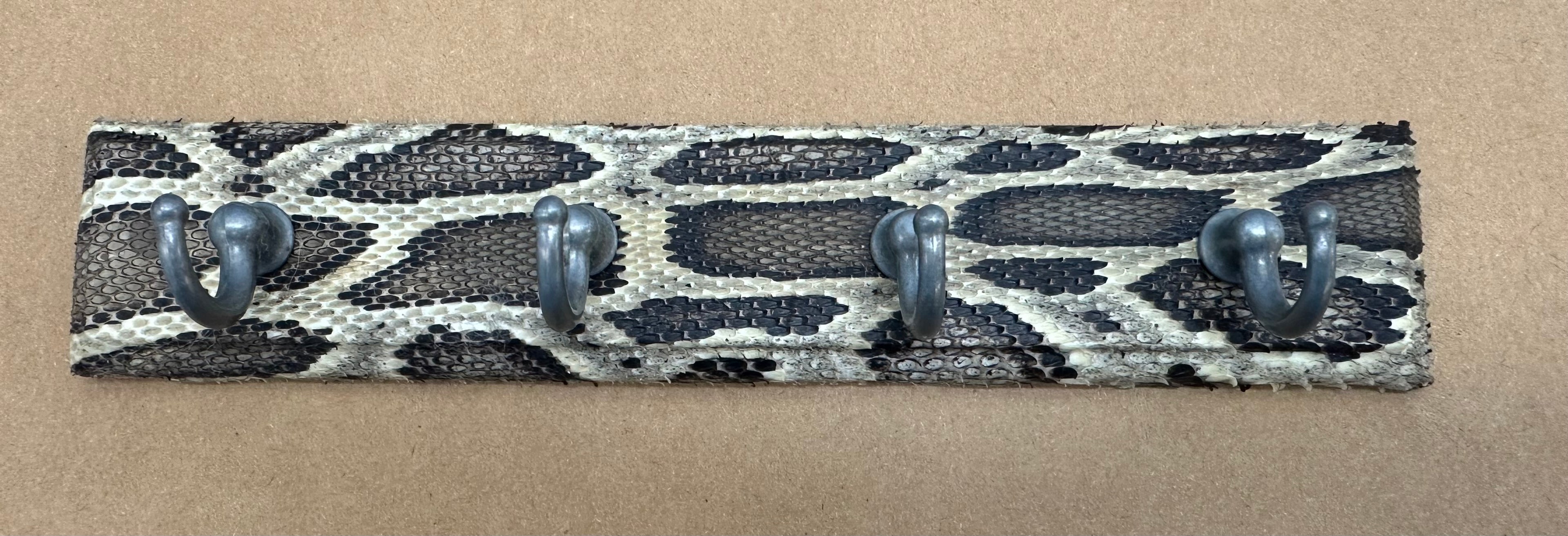 Natural Python Key Rack - Everglades Series