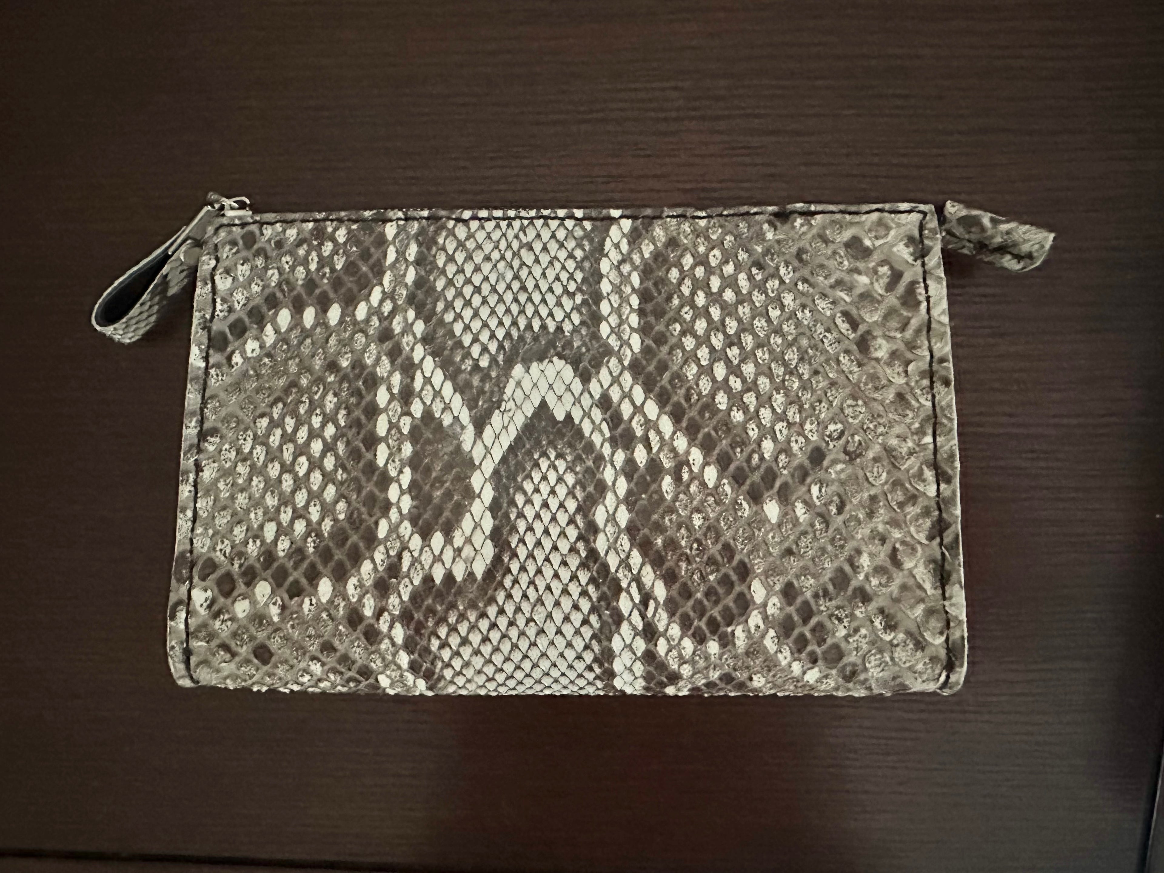 Python Clutch Purse
