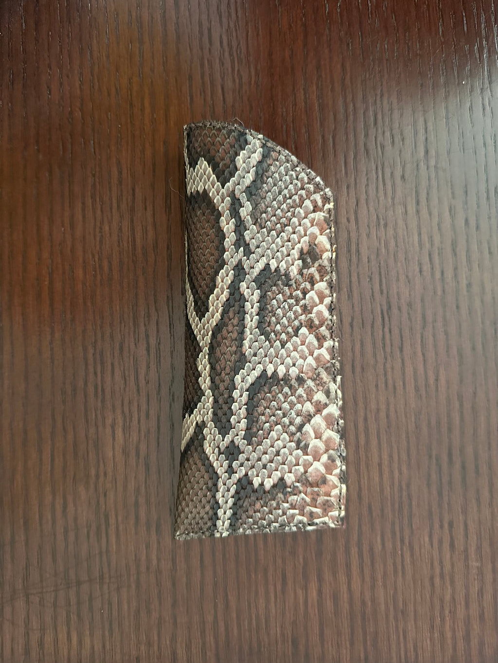 Natural Python Readers Eyeglass Case - Everglades Series