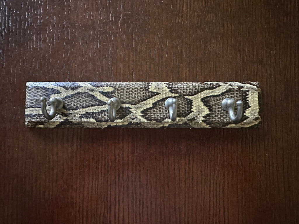 Natural Python Key Rack - Everglades Series