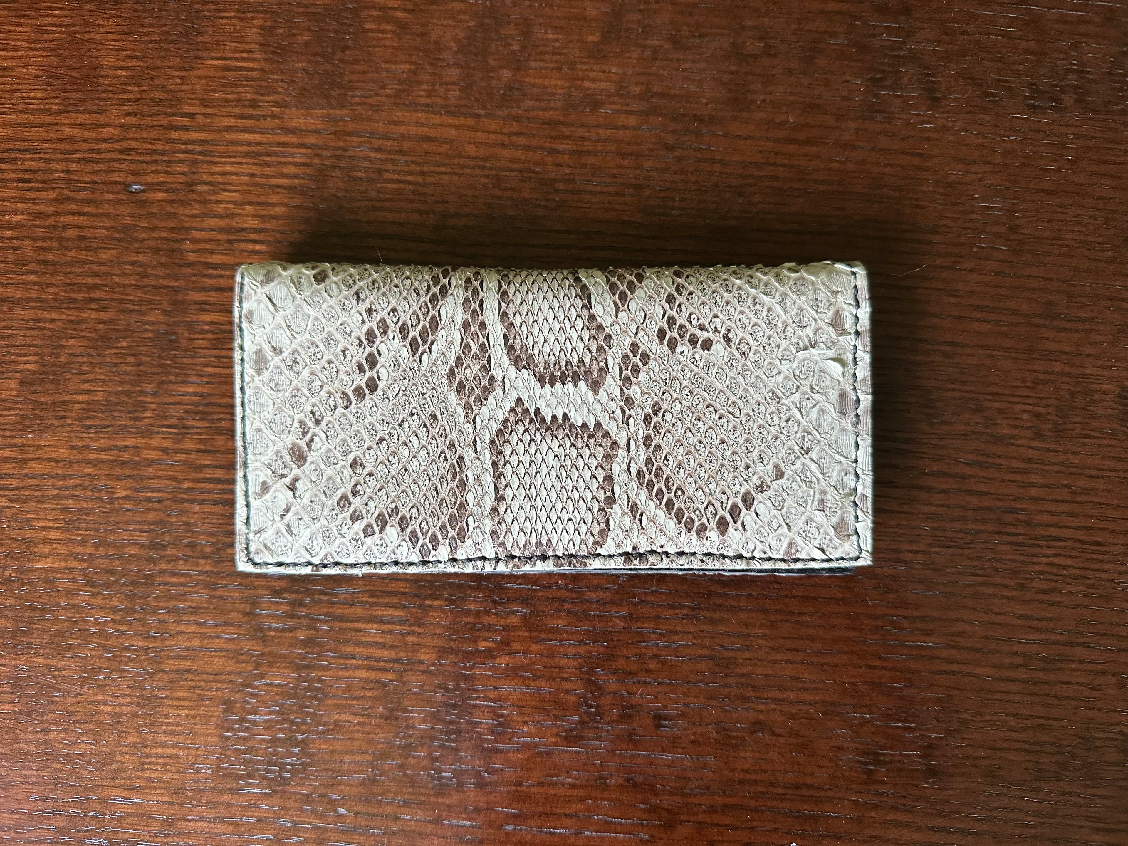 Tanned Python Long Wallet - Everglades Series