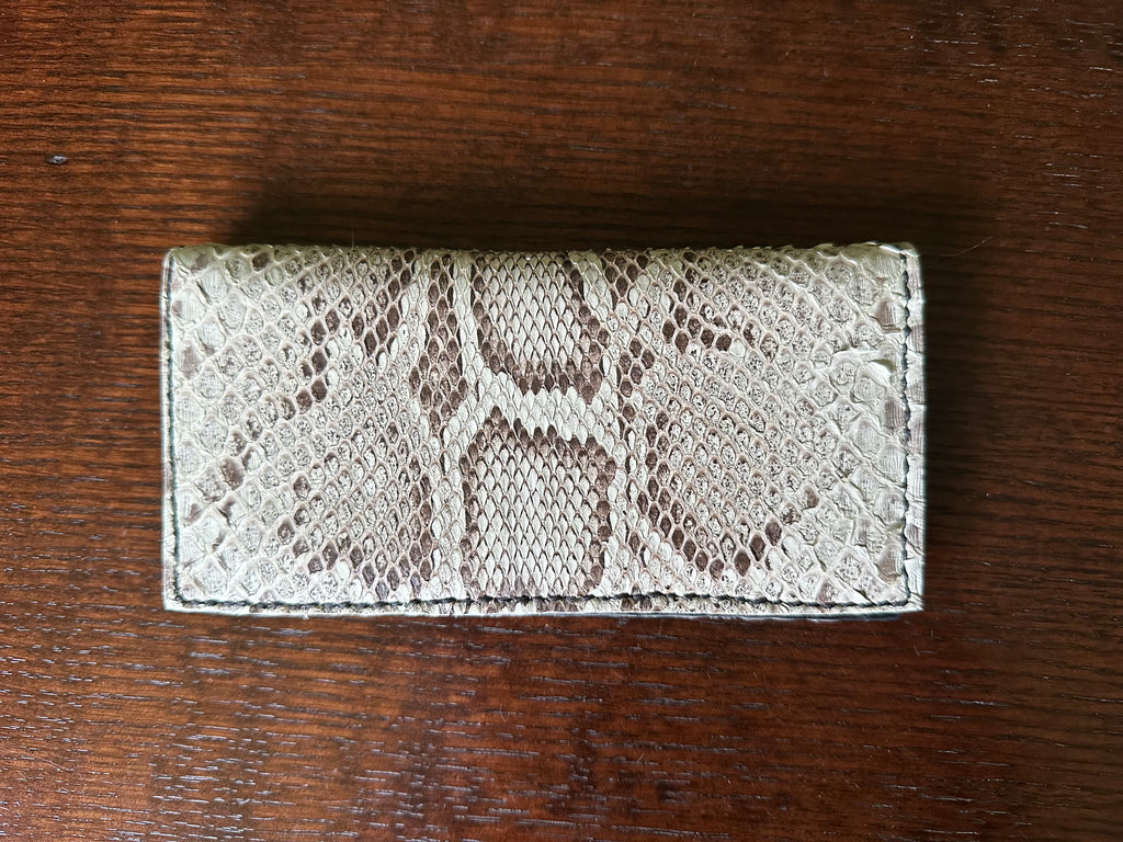 Tanned Python Long Wallet - Everglades Series