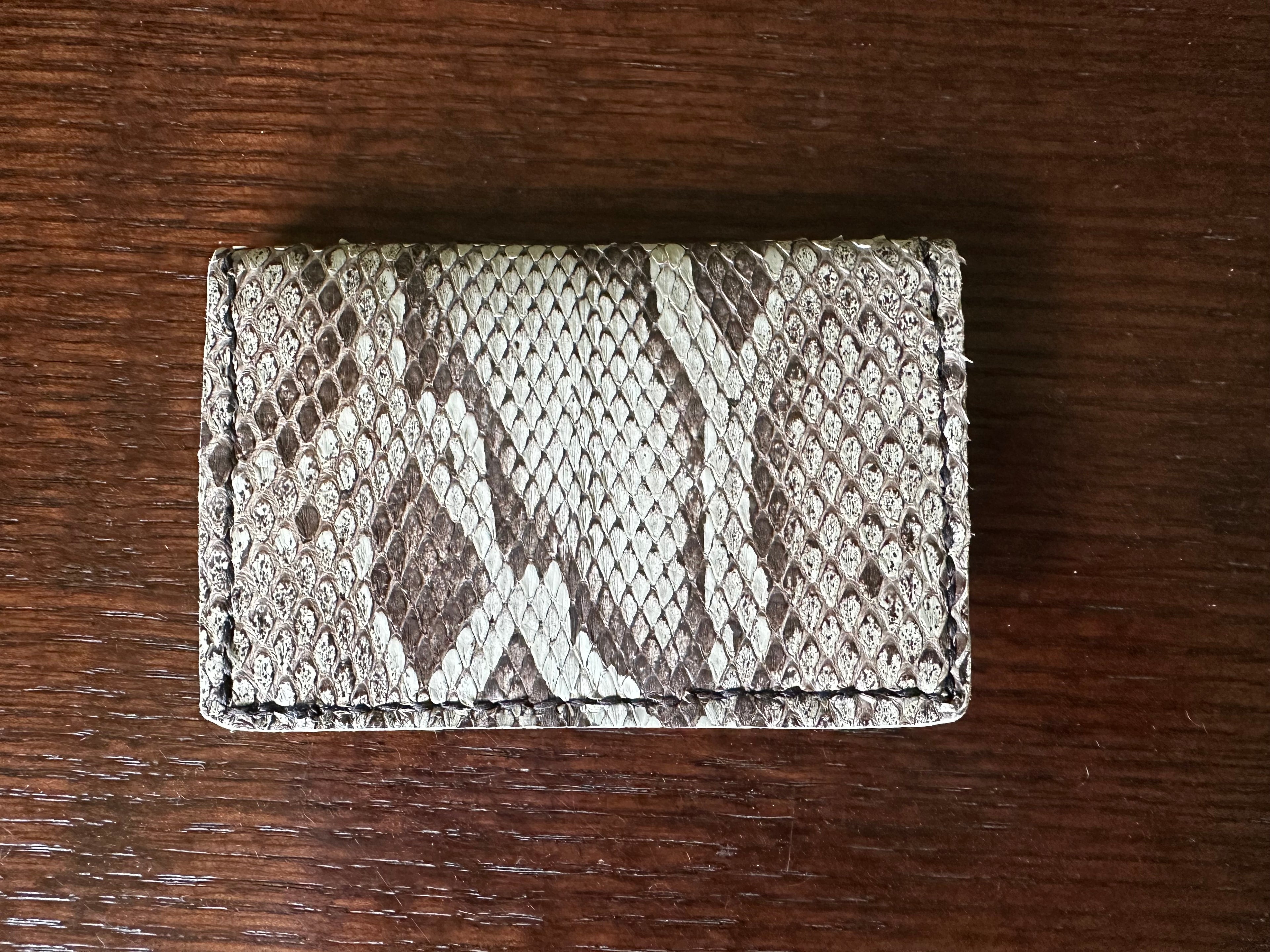 Tanned Card Wallet - Everglades Series