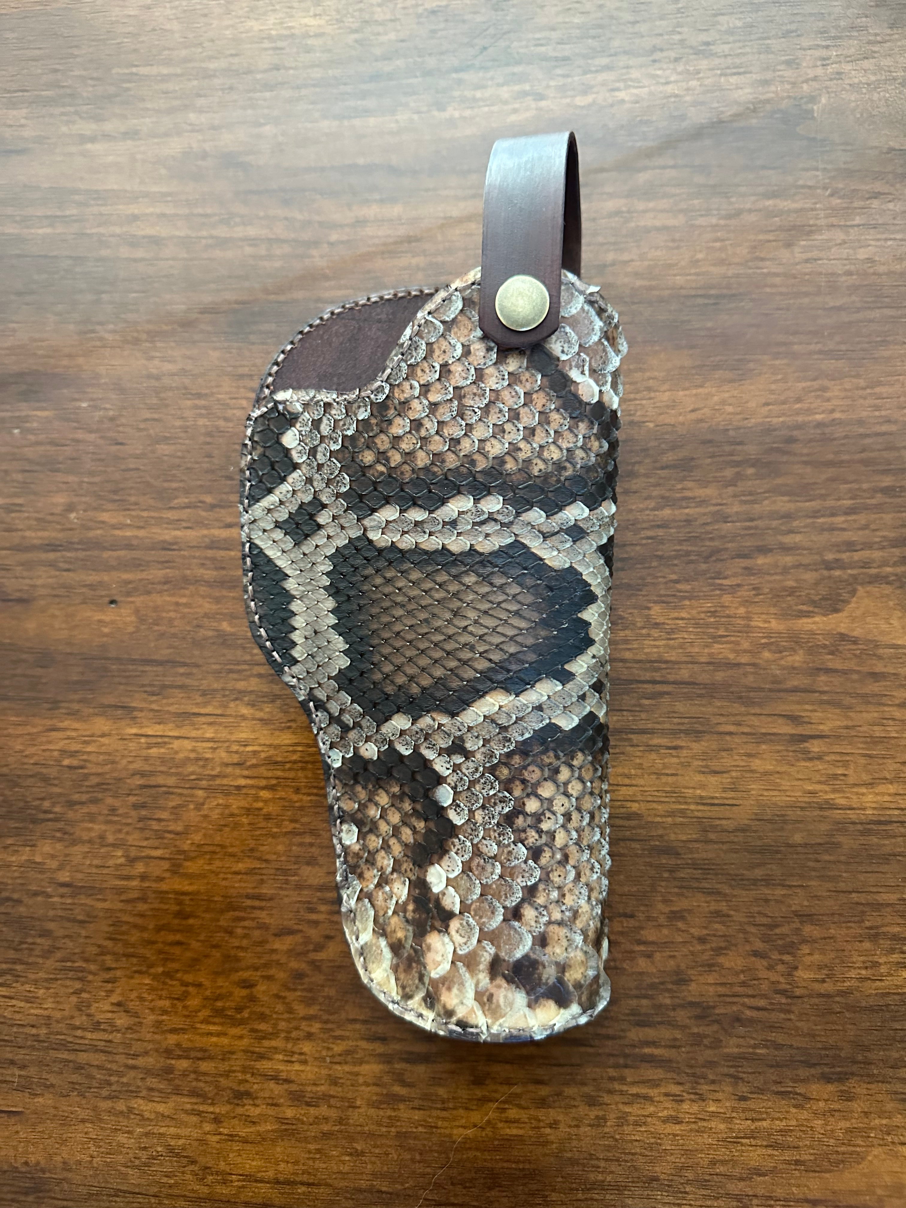 Natural Colt Python Gun Holster-Everglades Series